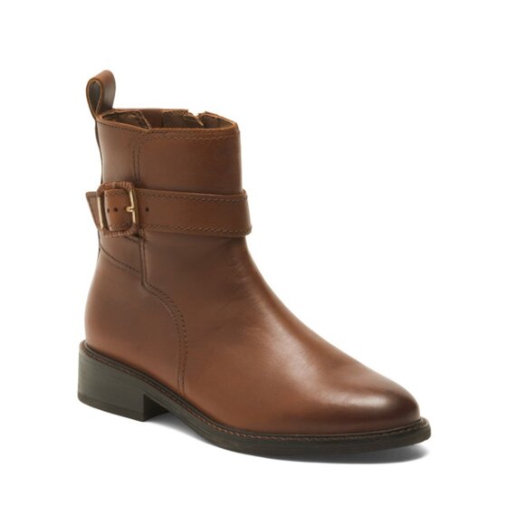 CLARKS British Tan Leather Renewal Style Comfort Boots